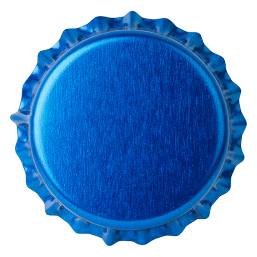 Crown Caps 26mm TFS-PVC Free,  Blue Transp. col. 2832 (10000/box)
