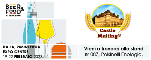 Castle Malting at Beer&Food Attraction, Rimini Expo Centre, Italy