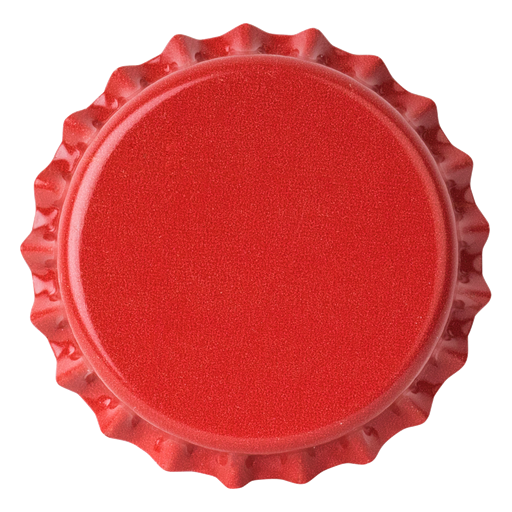 Tampas de garrafa 26mm TFS-PVC Free, Dark Red Opaque col. 2403 (10000/caixa) 